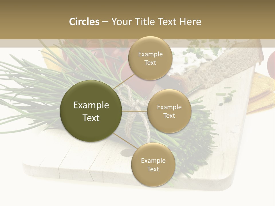 Cleba White Background Gourmet PowerPoint Template