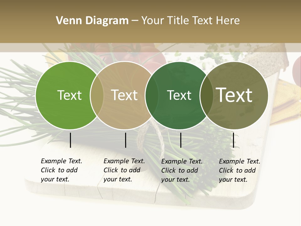 Cleba White Background Gourmet PowerPoint Template