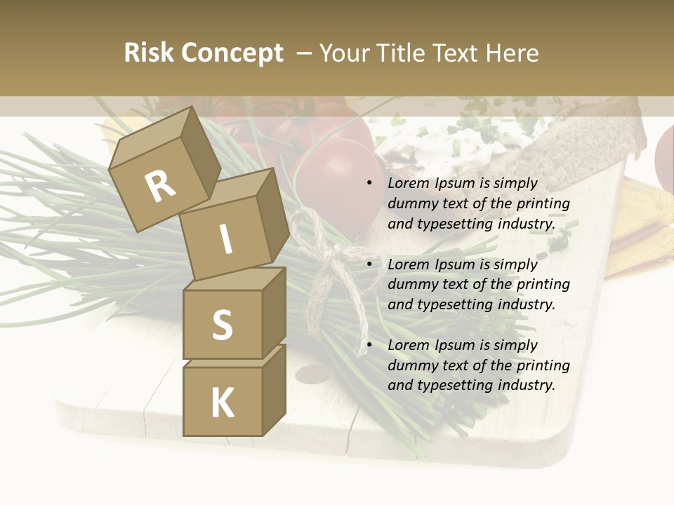 Cleba White Background Gourmet PowerPoint Template