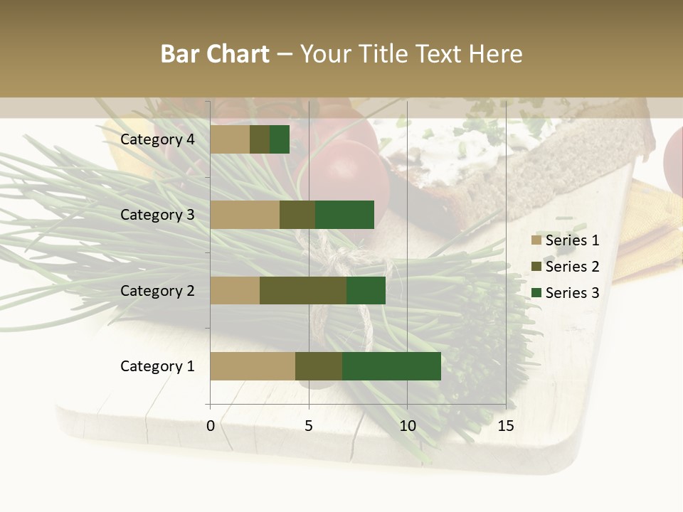 Cleba White Background Gourmet PowerPoint Template