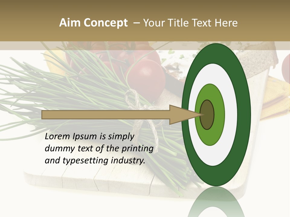 Cleba White Background Gourmet PowerPoint Template