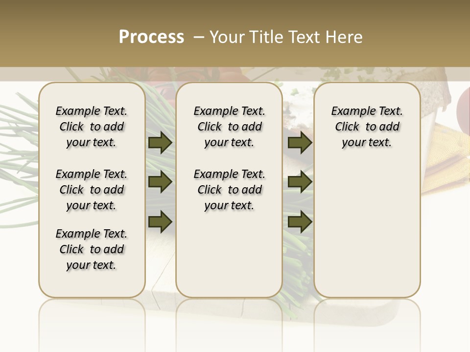 Cleba White Background Gourmet PowerPoint Template