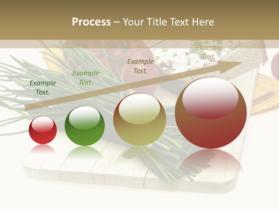 Cleba White Background Gourmet PowerPoint Template