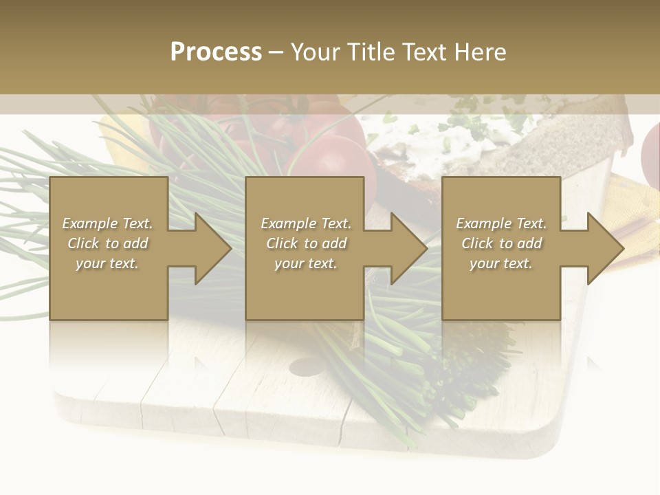 Cleba White Background Gourmet PowerPoint Template