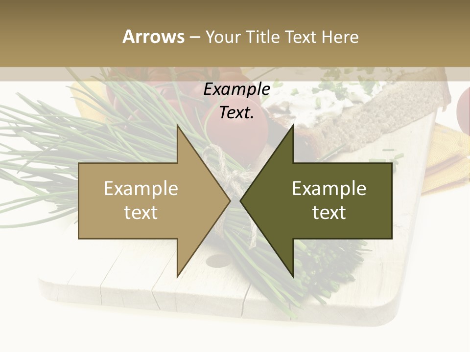 Cleba White Background Gourmet PowerPoint Template