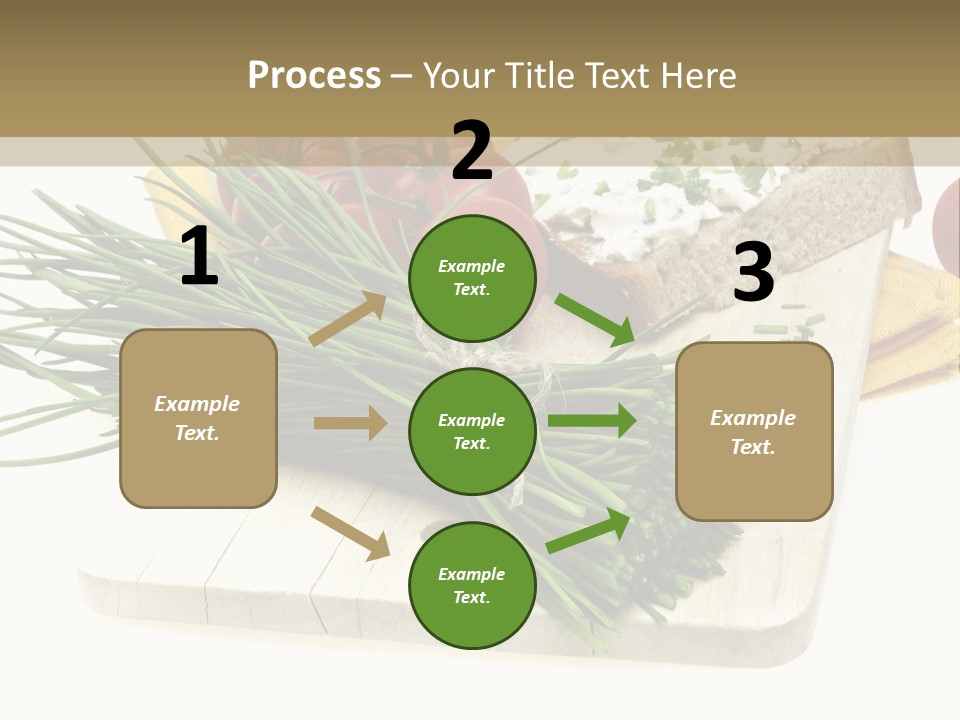 Cleba White Background Gourmet PowerPoint Template