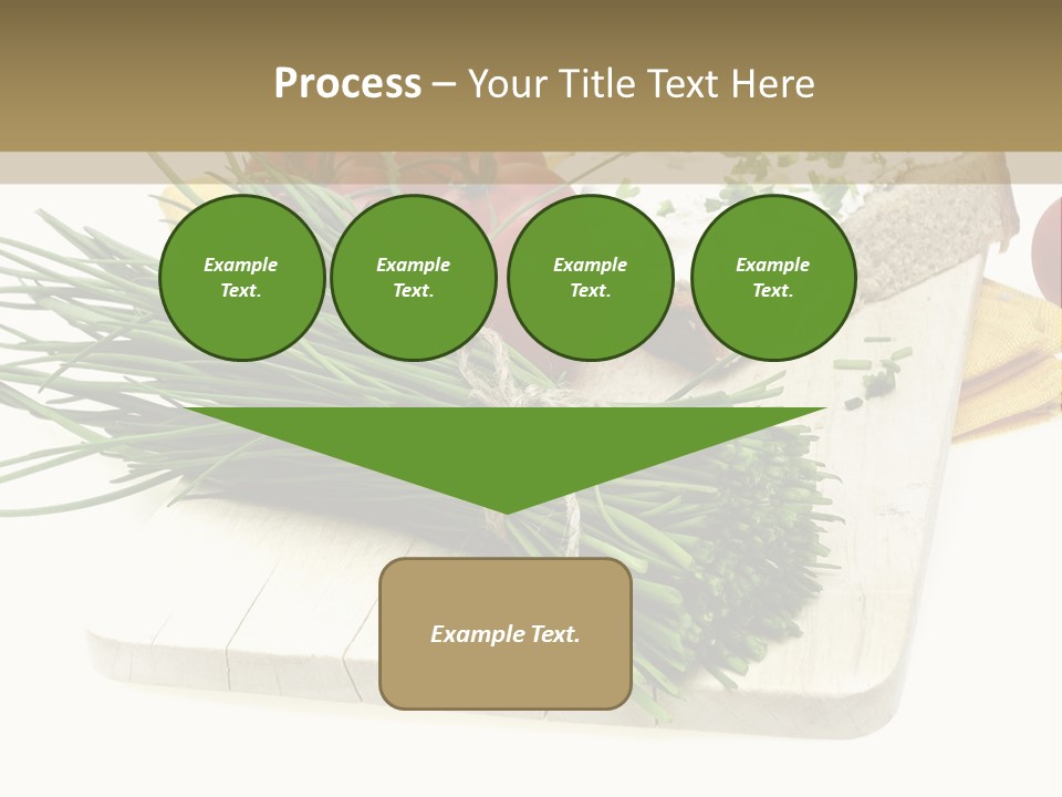 Cleba White Background Gourmet PowerPoint Template