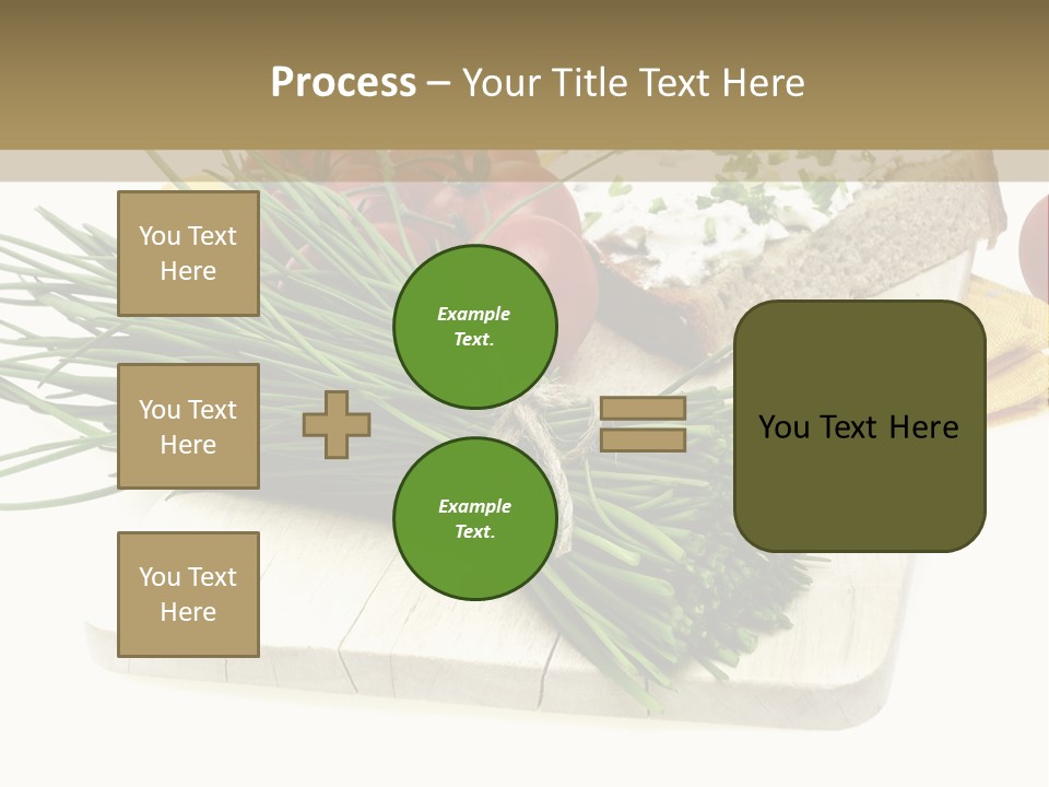 Cleba White Background Gourmet PowerPoint Template