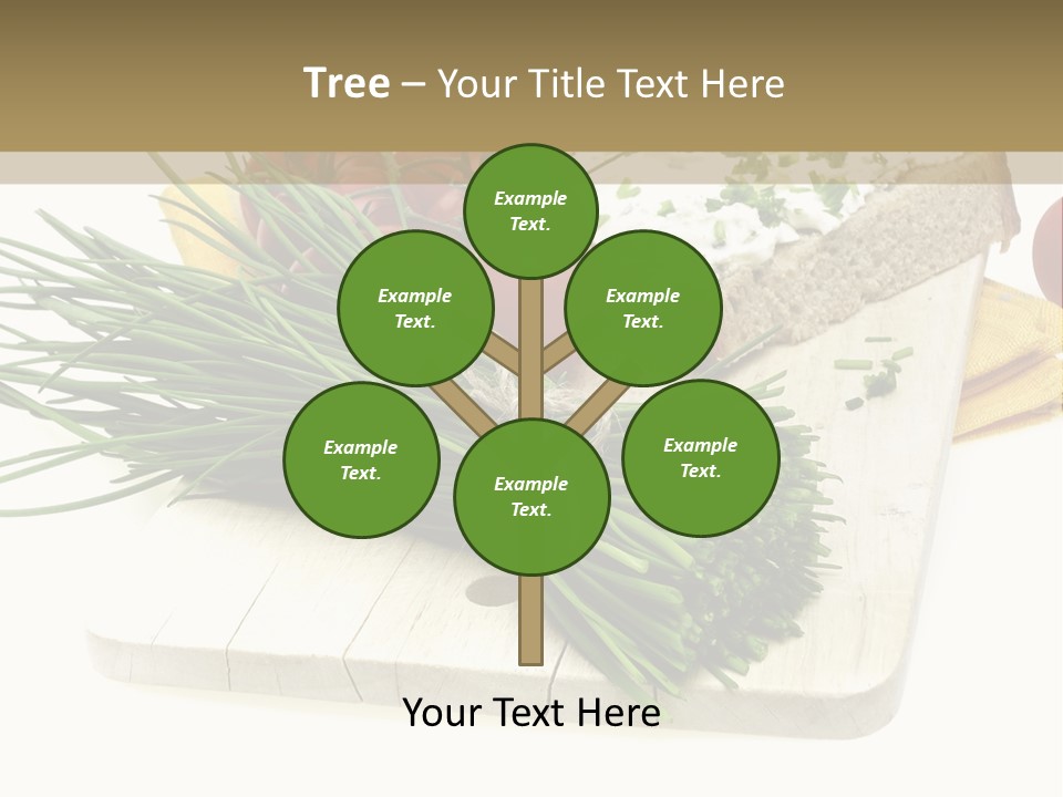 Cleba White Background Gourmet PowerPoint Template