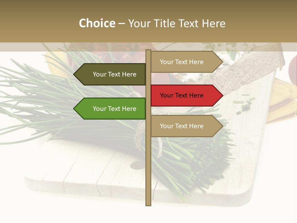 Cleba White Background Gourmet PowerPoint Template