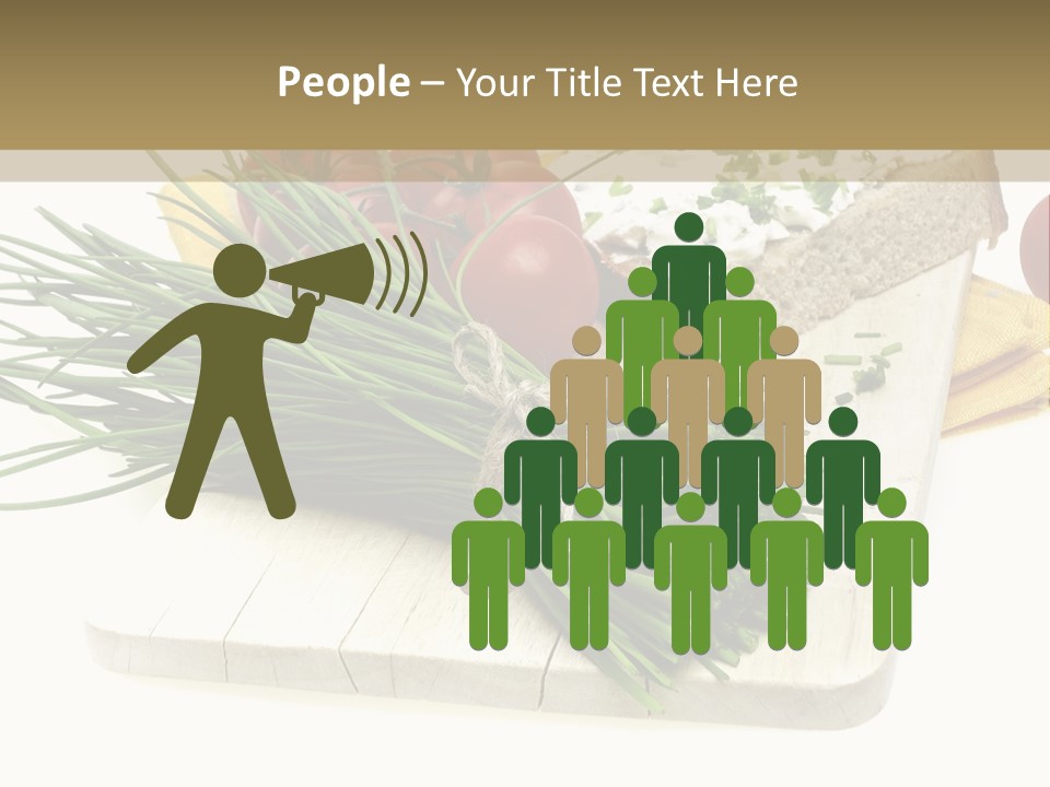 Cleba White Background Gourmet PowerPoint Template