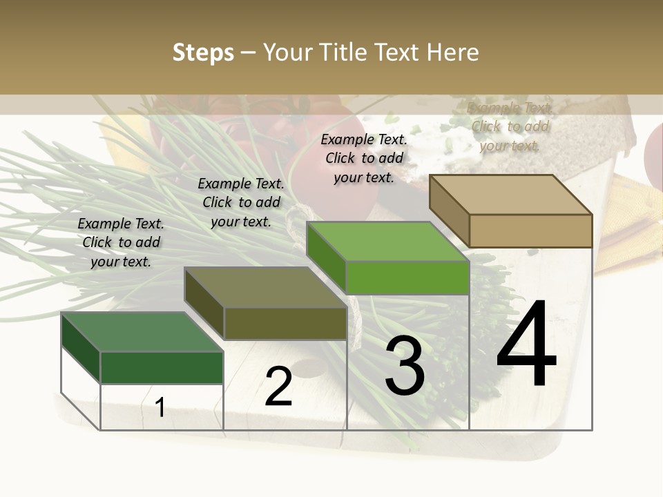 Cleba White Background Gourmet PowerPoint Template