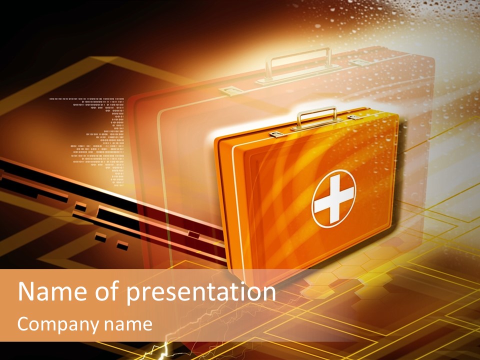 Case Threedimensional Effects PowerPoint Template