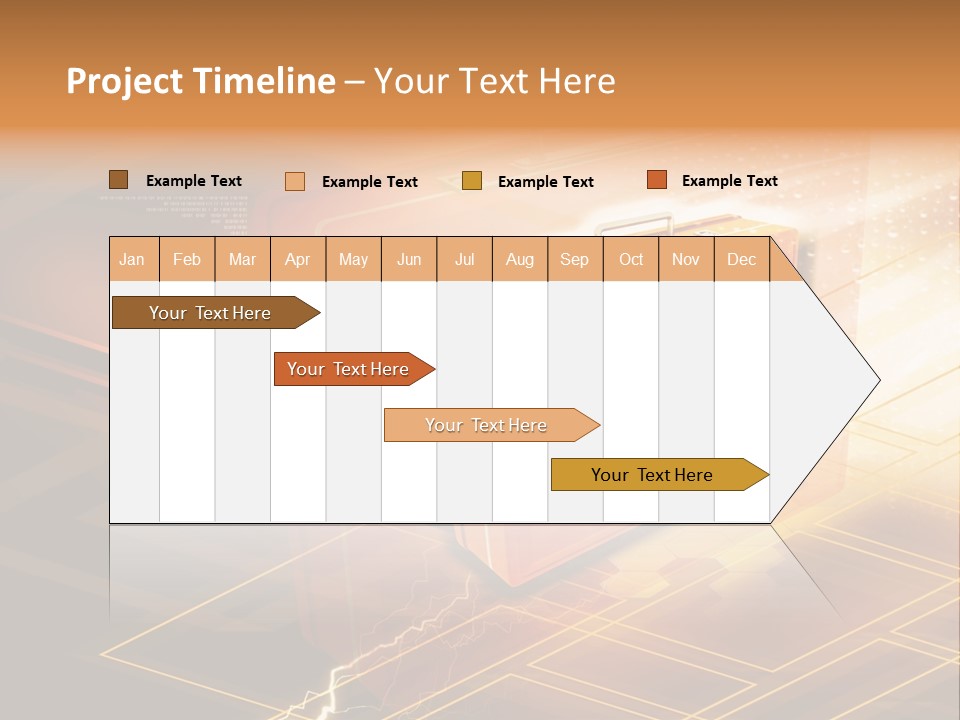 Case Threedimensional Effects PowerPoint Template