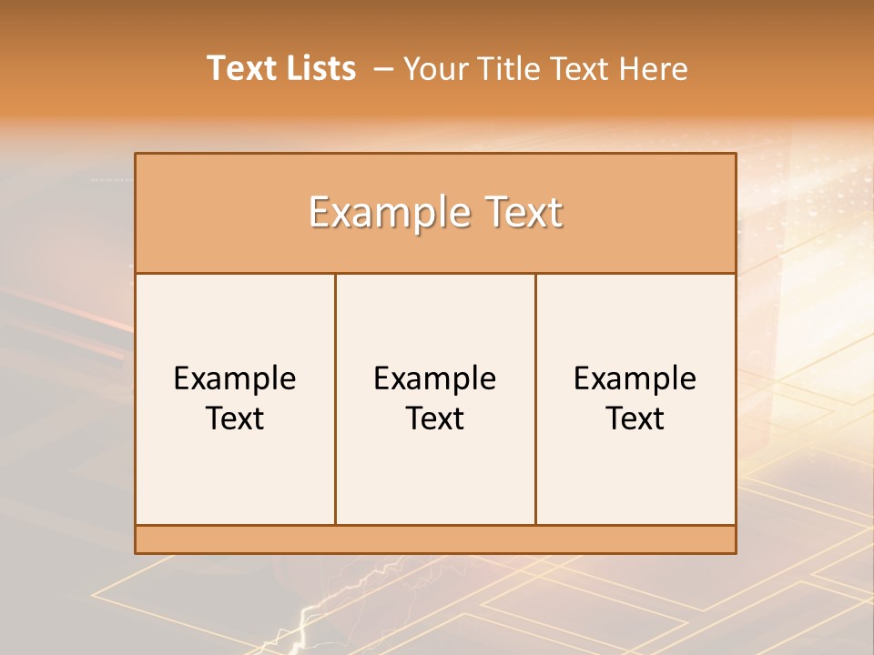 Case Threedimensional Effects PowerPoint Template
