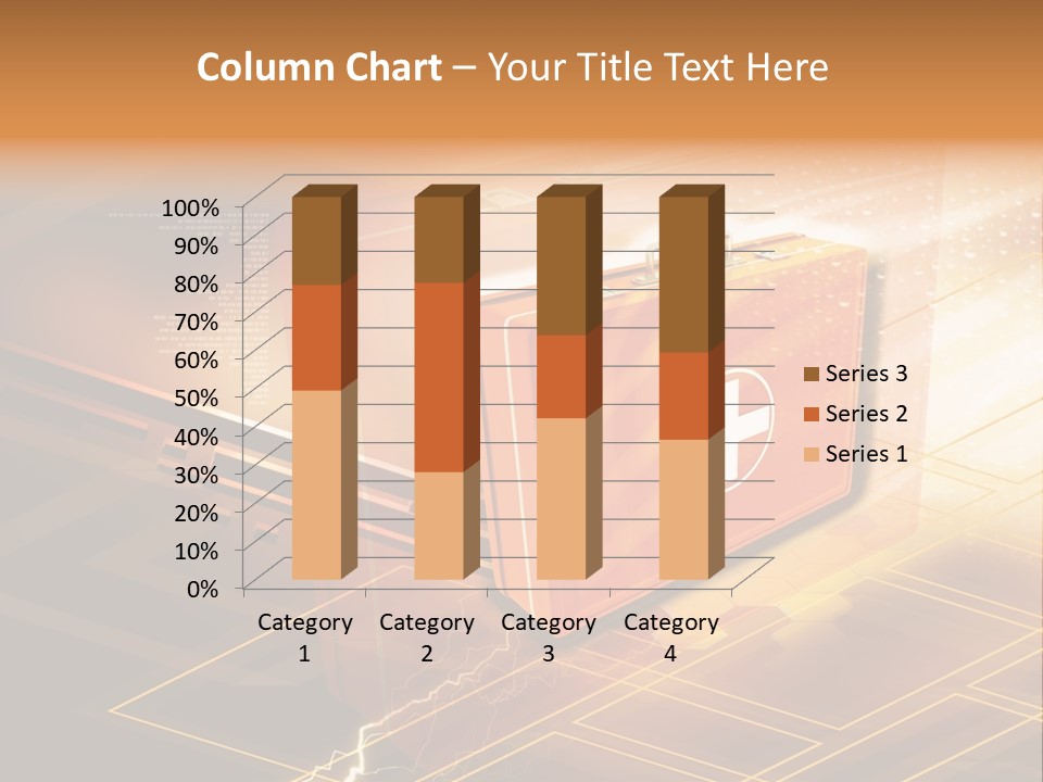 Case Threedimensional Effects PowerPoint Template