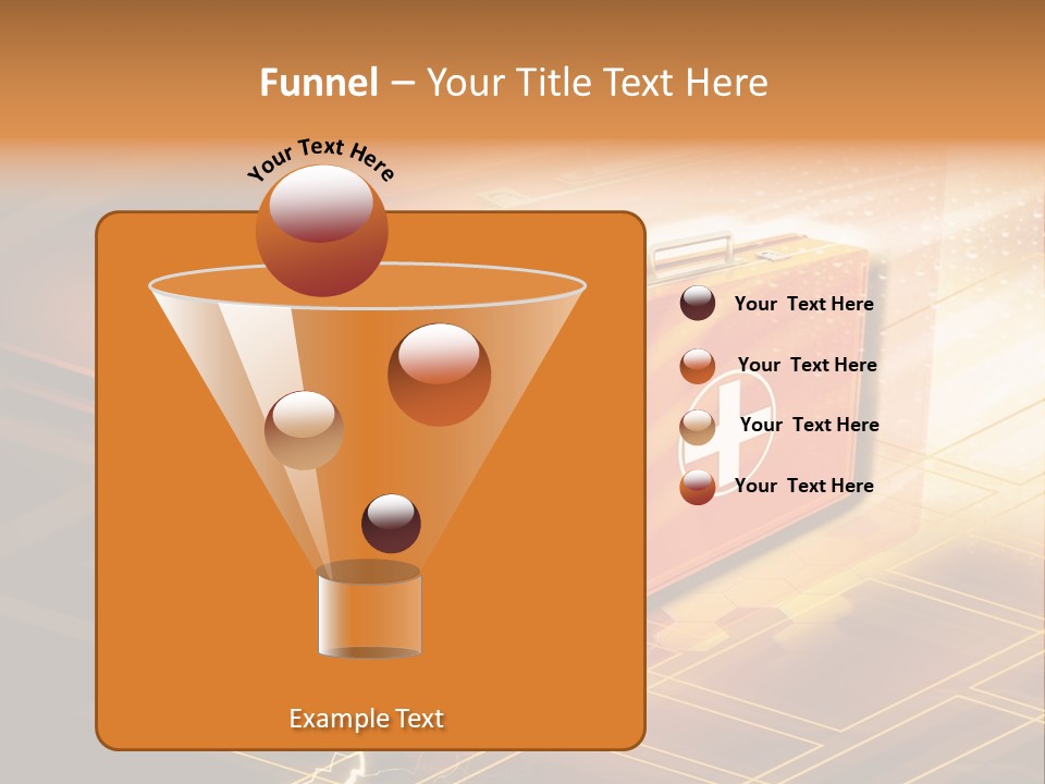 Case Threedimensional Effects PowerPoint Template