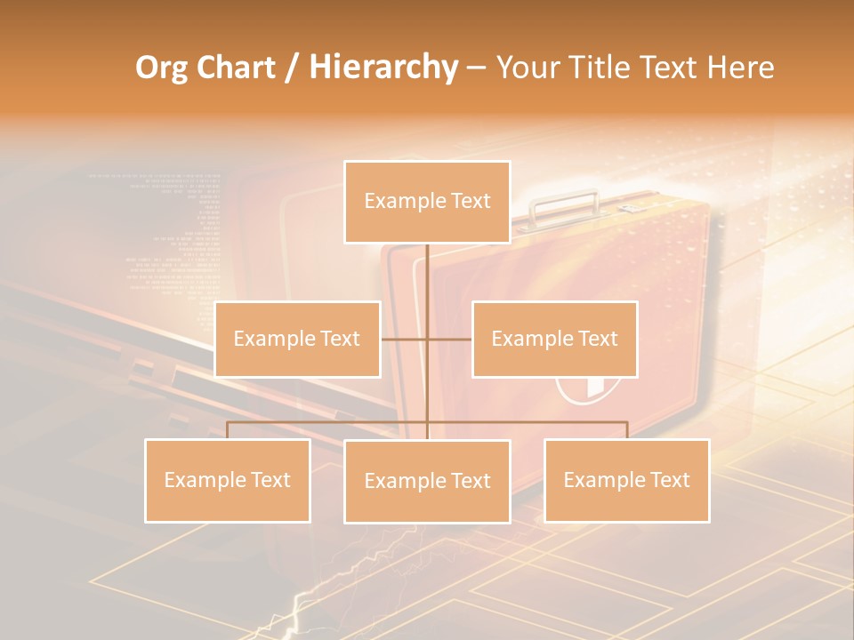 Case Threedimensional Effects PowerPoint Template
