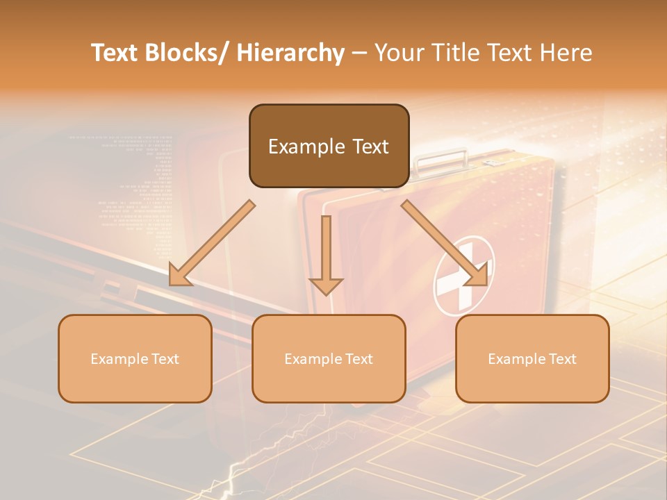Case Threedimensional Effects PowerPoint Template