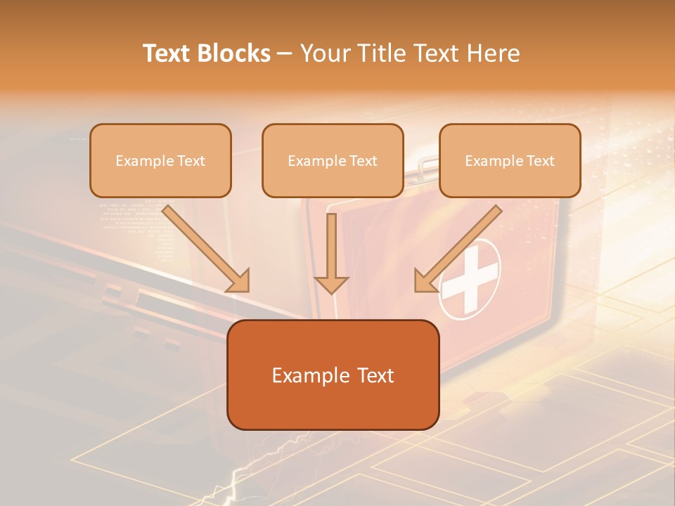Case Threedimensional Effects PowerPoint Template