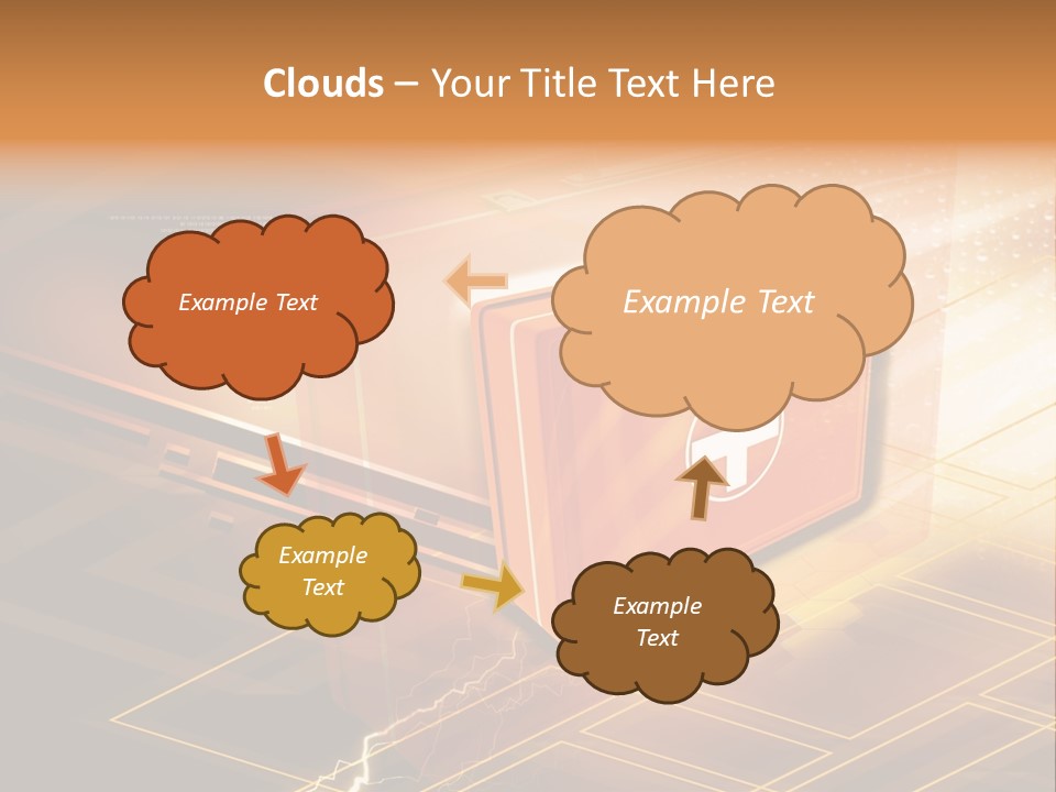 Case Threedimensional Effects PowerPoint Template