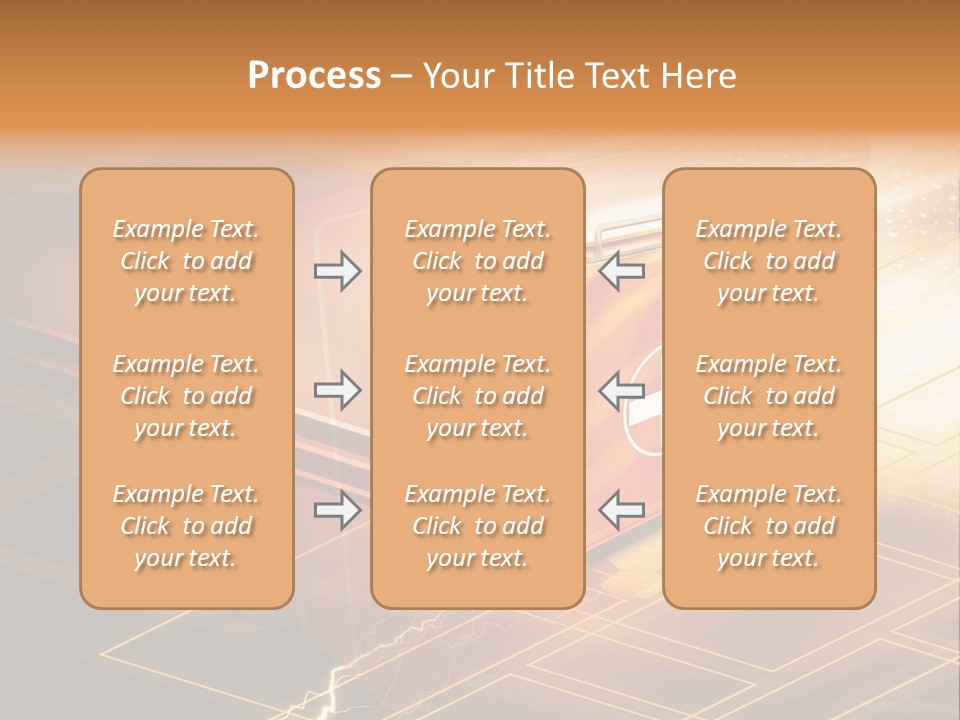 Case Threedimensional Effects PowerPoint Template