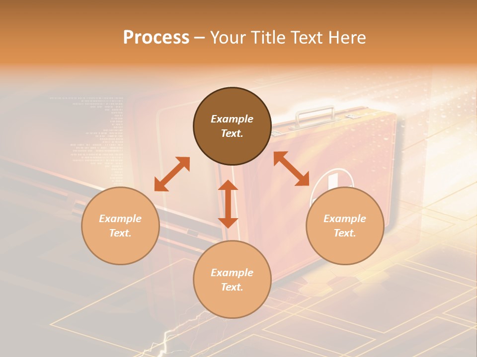 Case Threedimensional Effects PowerPoint Template