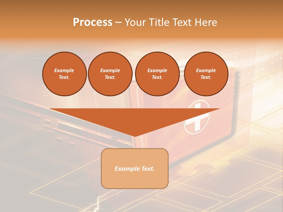 Case Threedimensional Effects PowerPoint Template