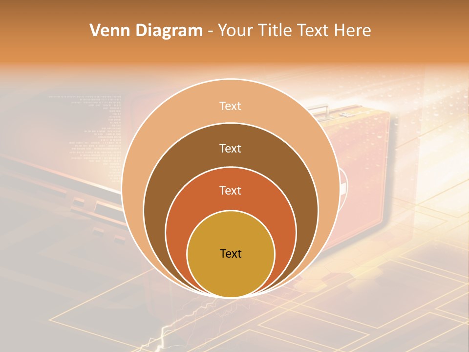 Case Threedimensional Effects PowerPoint Template