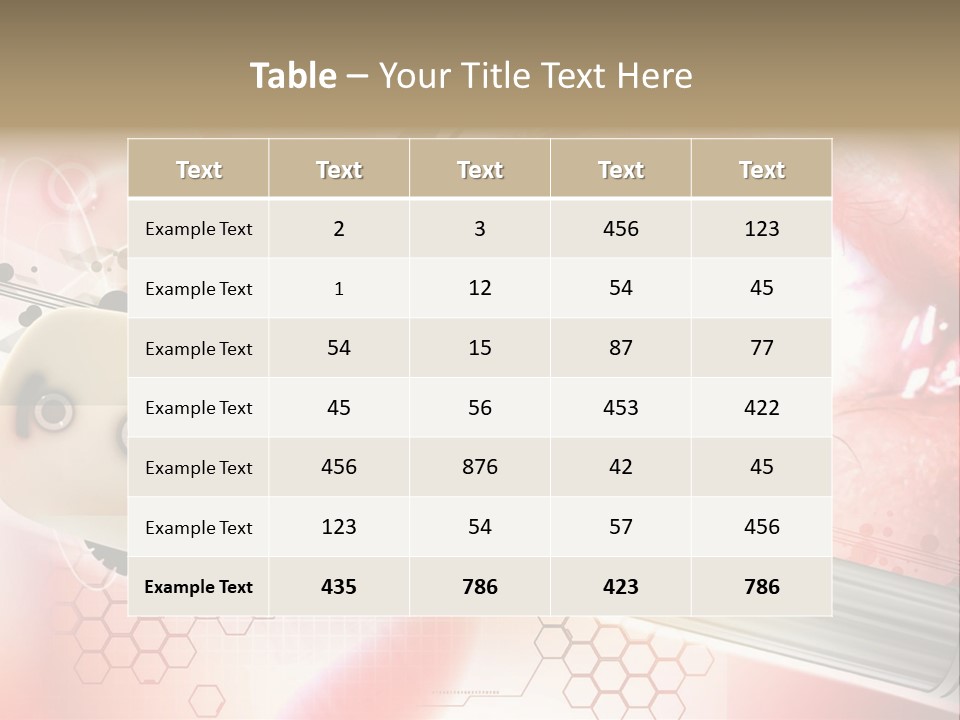 Effects Tool Medicine PowerPoint Template