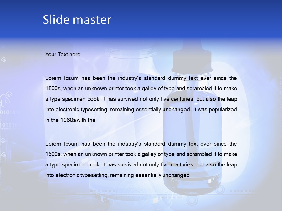 Render Digital Background PowerPoint Template