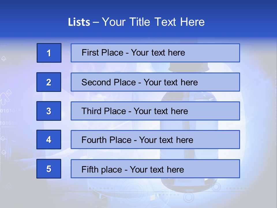 Render Digital Background PowerPoint Template