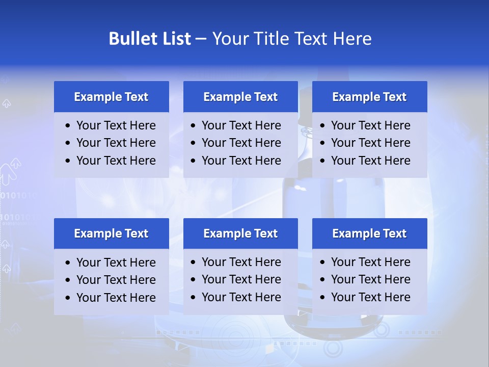 Render Digital Background PowerPoint Template