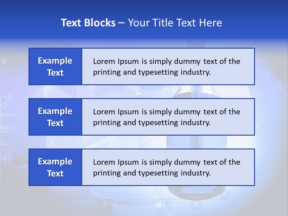 Render Digital Background PowerPoint Template