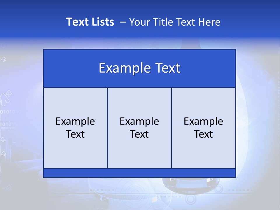 Render Digital Background PowerPoint Template