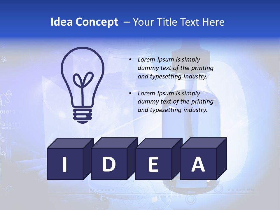 Render Digital Background PowerPoint Template
