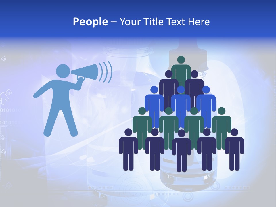 Render Digital Background PowerPoint Template