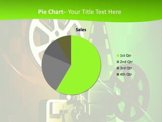 Movie Rotation Colour PowerPoint Template