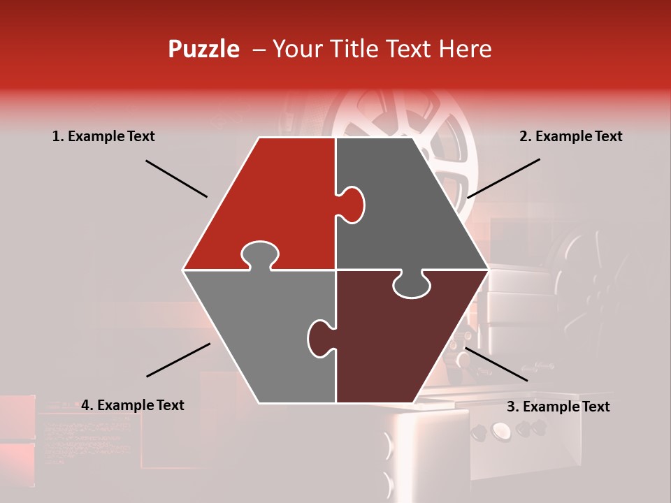 Retro Old Rotation PowerPoint Template