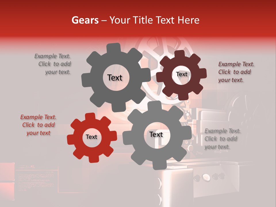 Retro Old Rotation PowerPoint Template