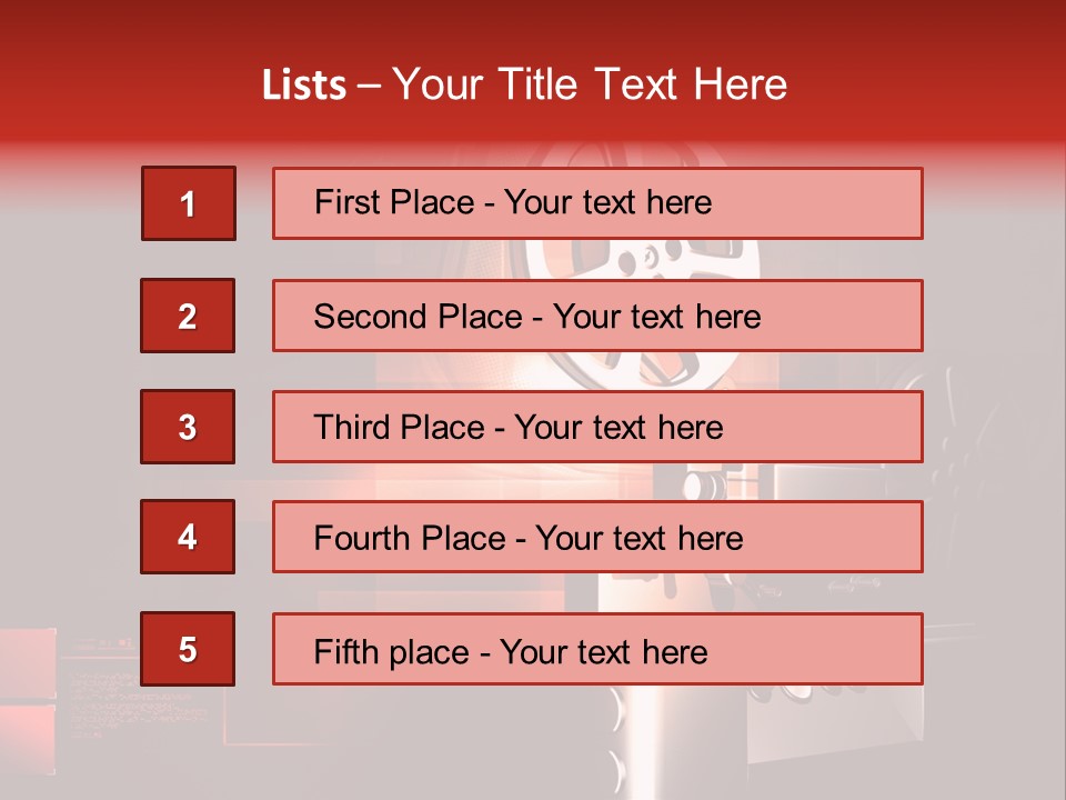 Retro Old Rotation PowerPoint Template