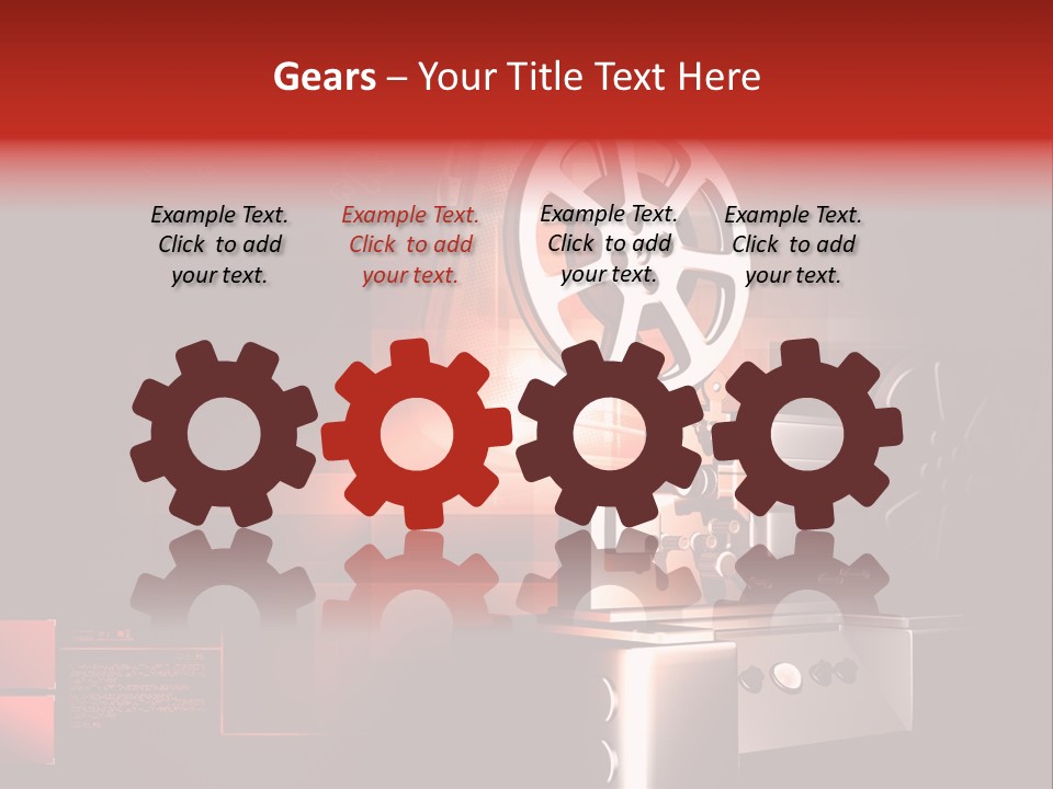 Retro Old Rotation PowerPoint Template