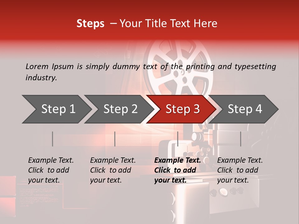 Retro Old Rotation PowerPoint Template