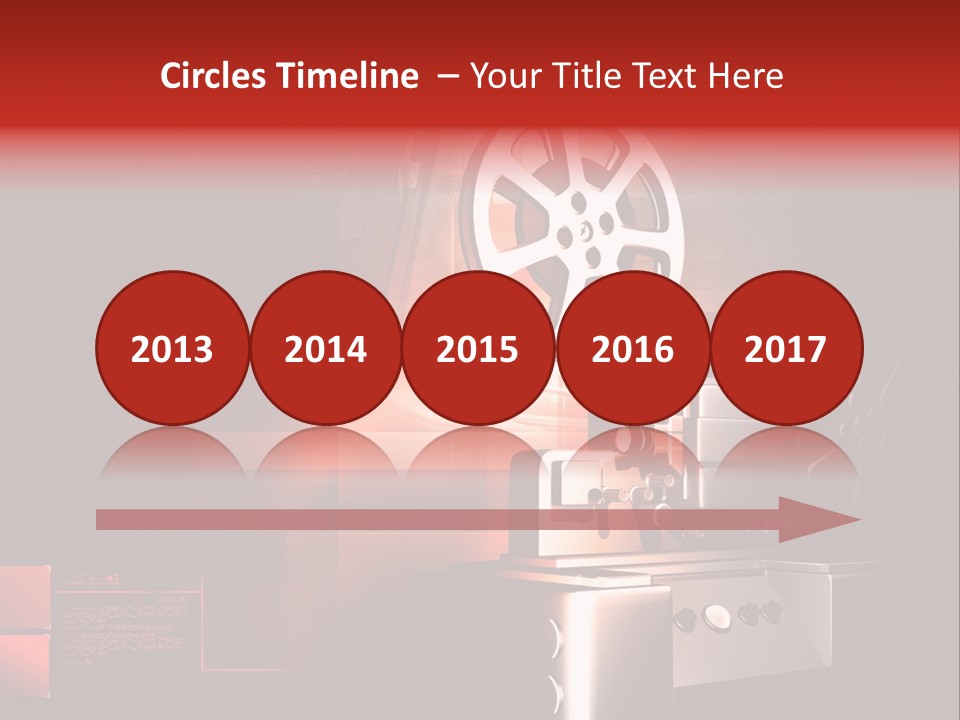 Retro Old Rotation PowerPoint Template