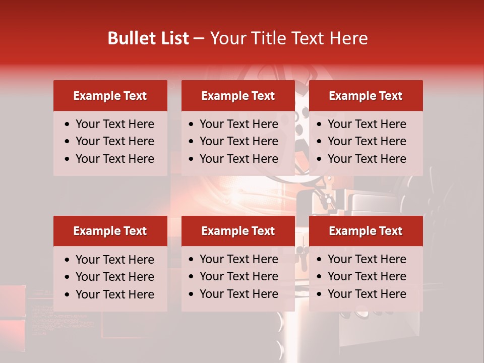 Retro Old Rotation PowerPoint Template