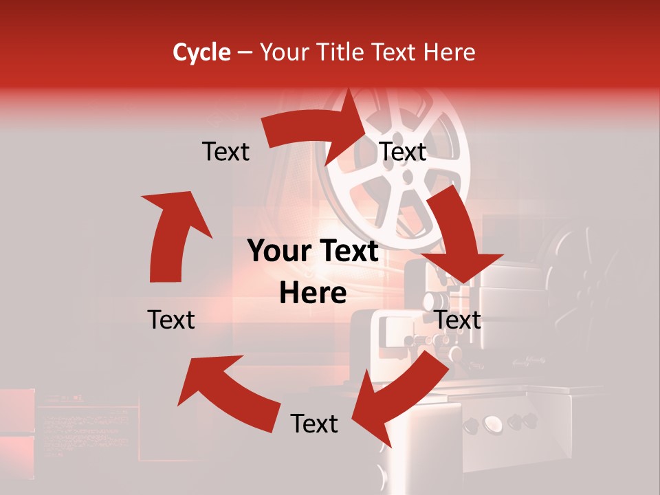 Retro Old Rotation PowerPoint Template