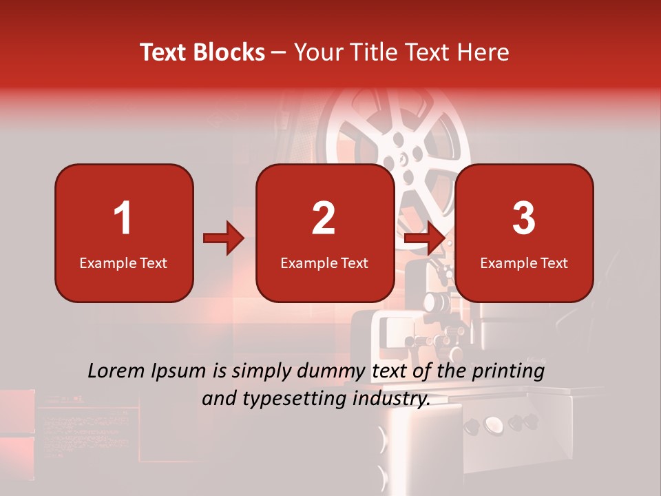 Retro Old Rotation PowerPoint Template