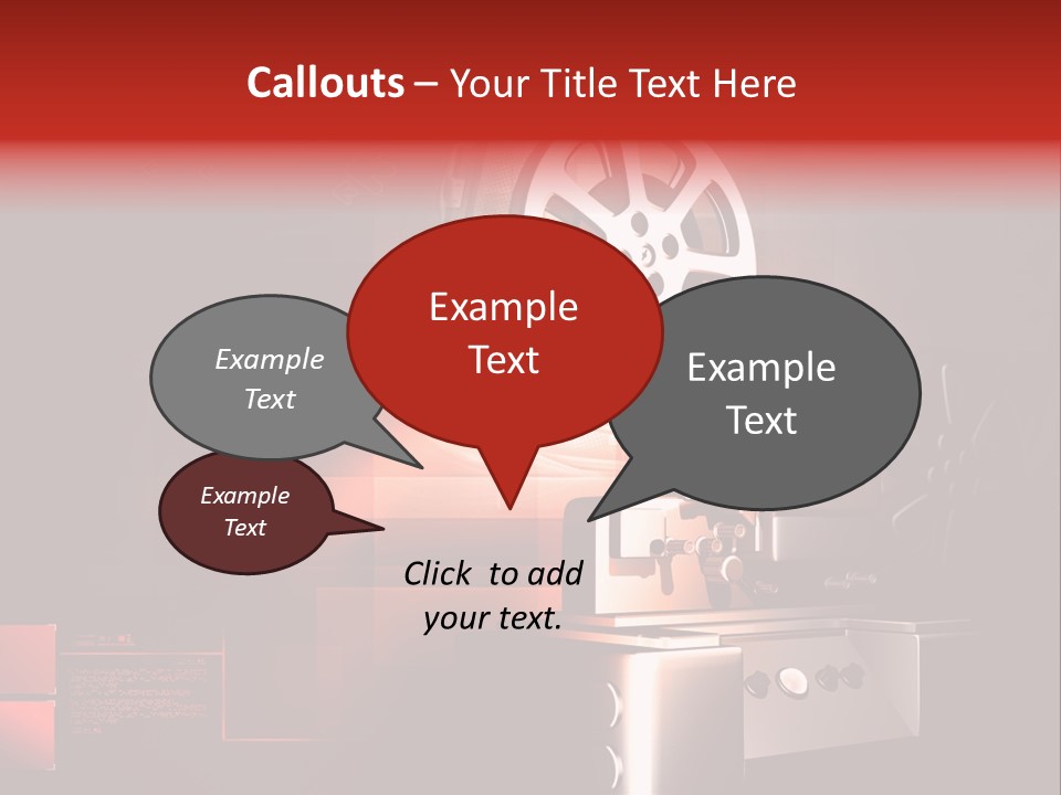 Retro Old Rotation PowerPoint Template