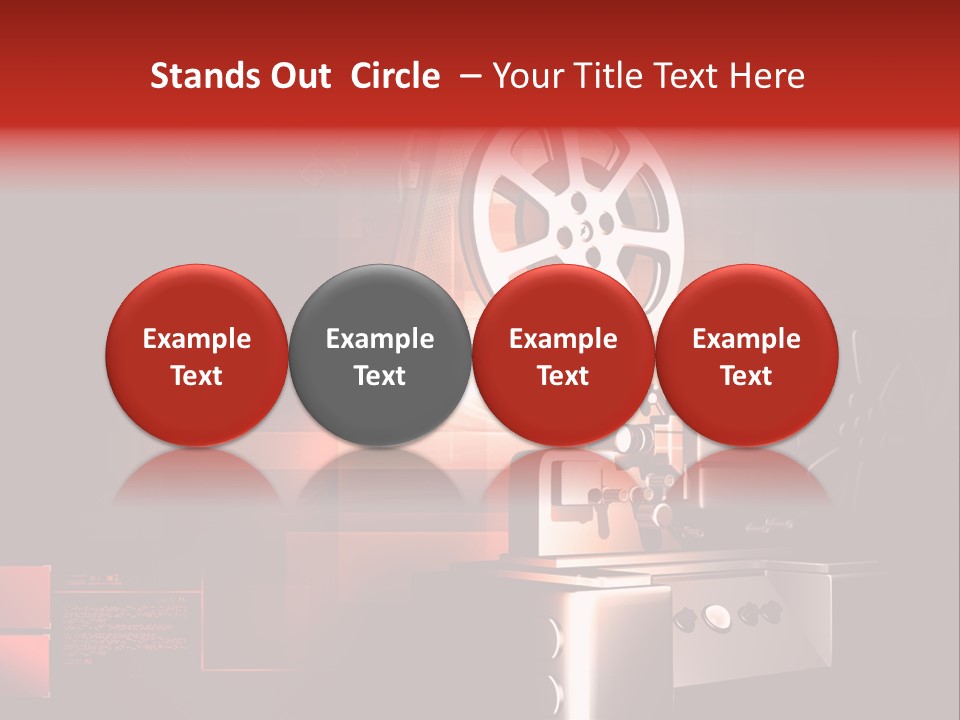 Retro Old Rotation PowerPoint Template