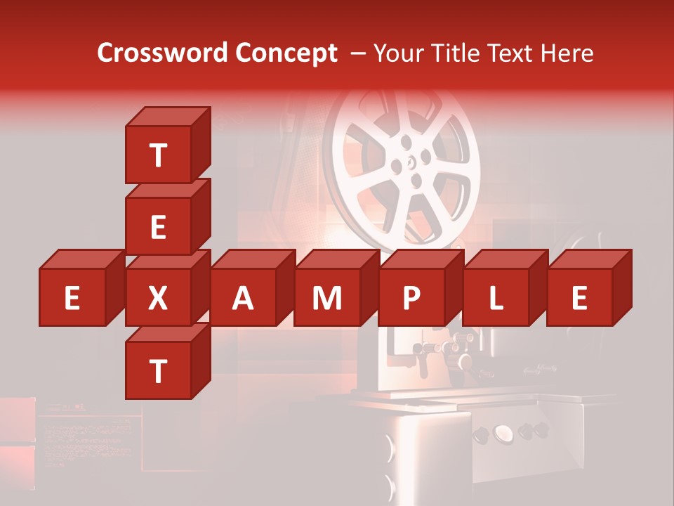 Retro Old Rotation PowerPoint Template
